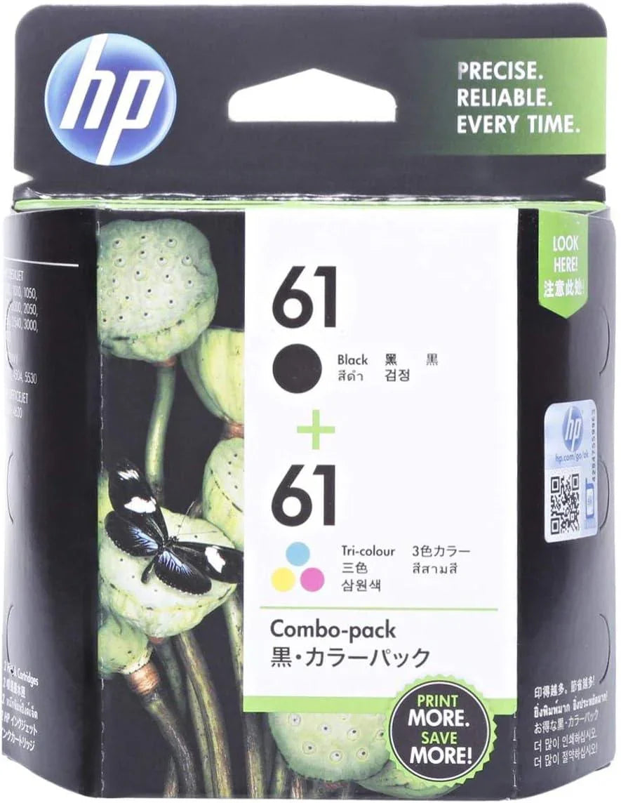 Hp Ink Cartridge - 61, Multi Color - eBuy UAE